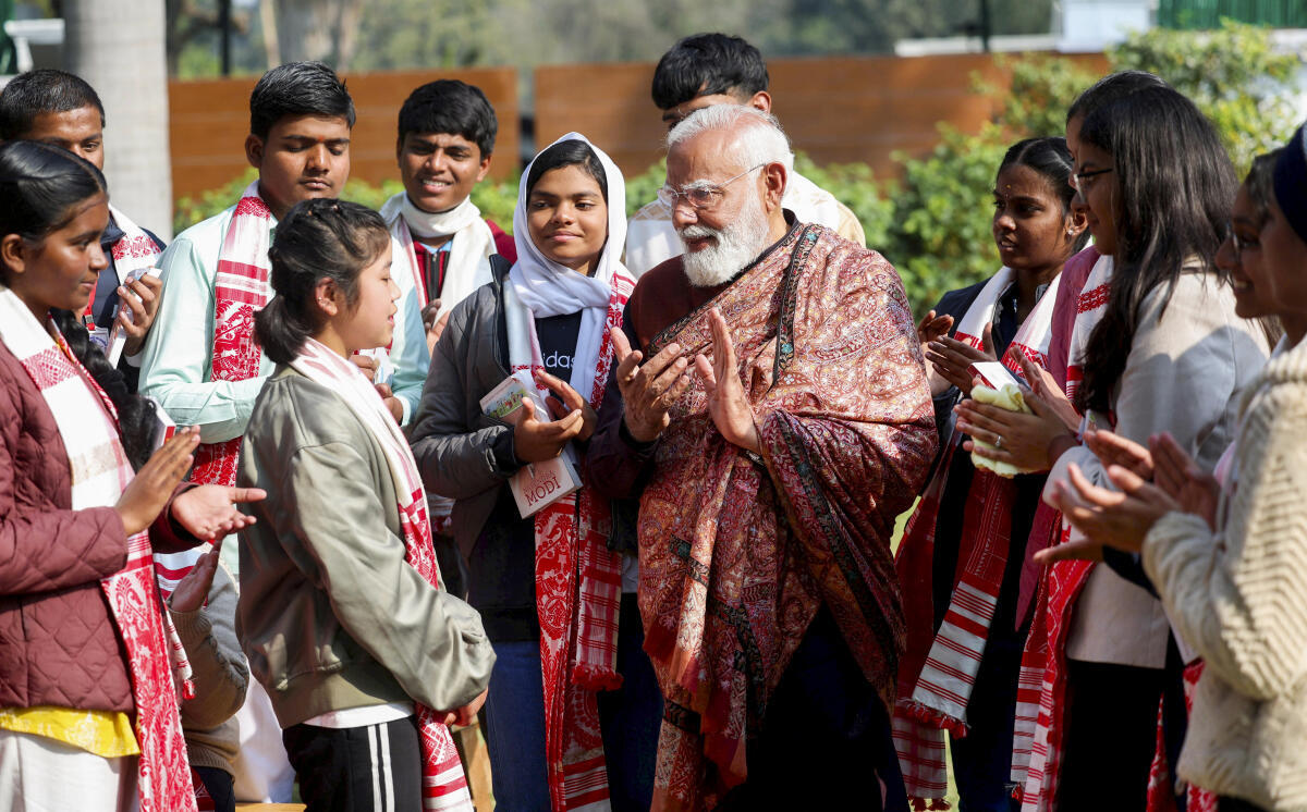 'Education shouldn't feel like burden; don't focus only on marks but on improving life': PM Modi to children