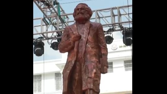 Tamil Nadu CM Stalin unveils statue of Karl Marx in Chennai