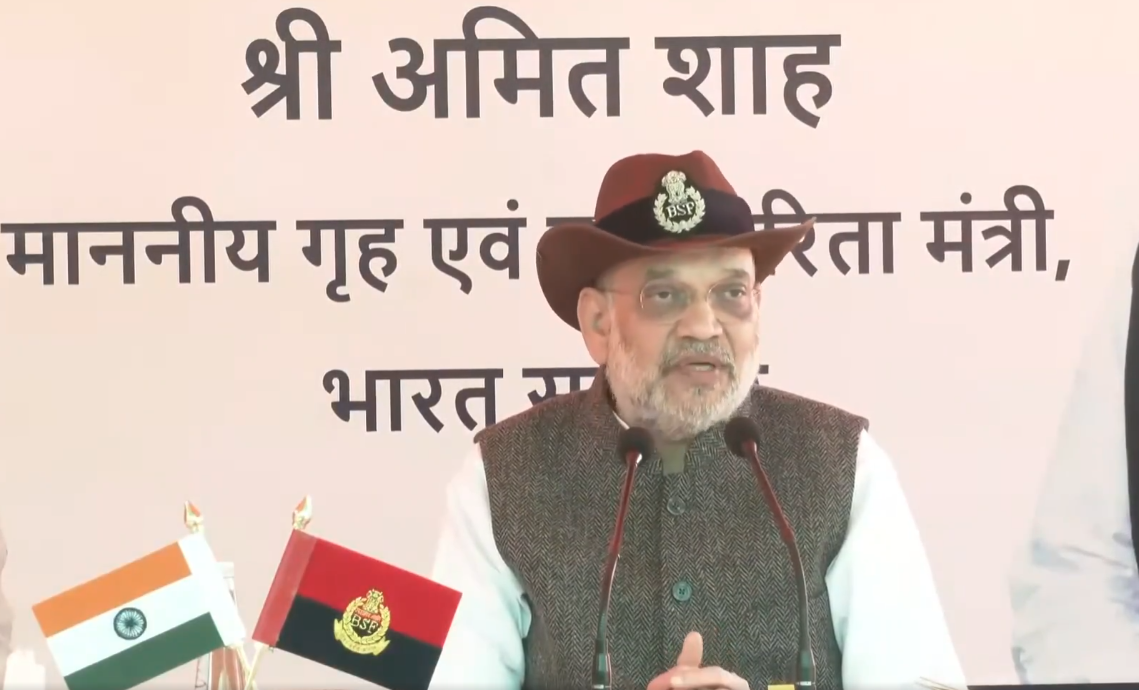 On day two of Jammu and Kashmir visit, Union Home Minister Amit Shah reviews border security