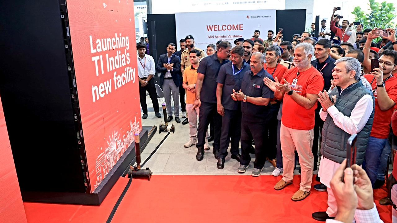 Ashwini Vaishnaw inaugurates new R&D centre of Texas Instruments in Bengaluru