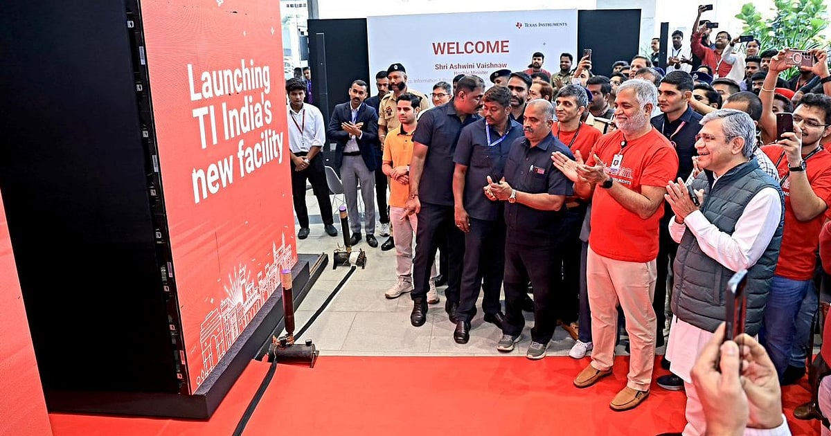Semiconductor Expansion: Ashwini Vaishnaw Opens Texas Instruments R&D