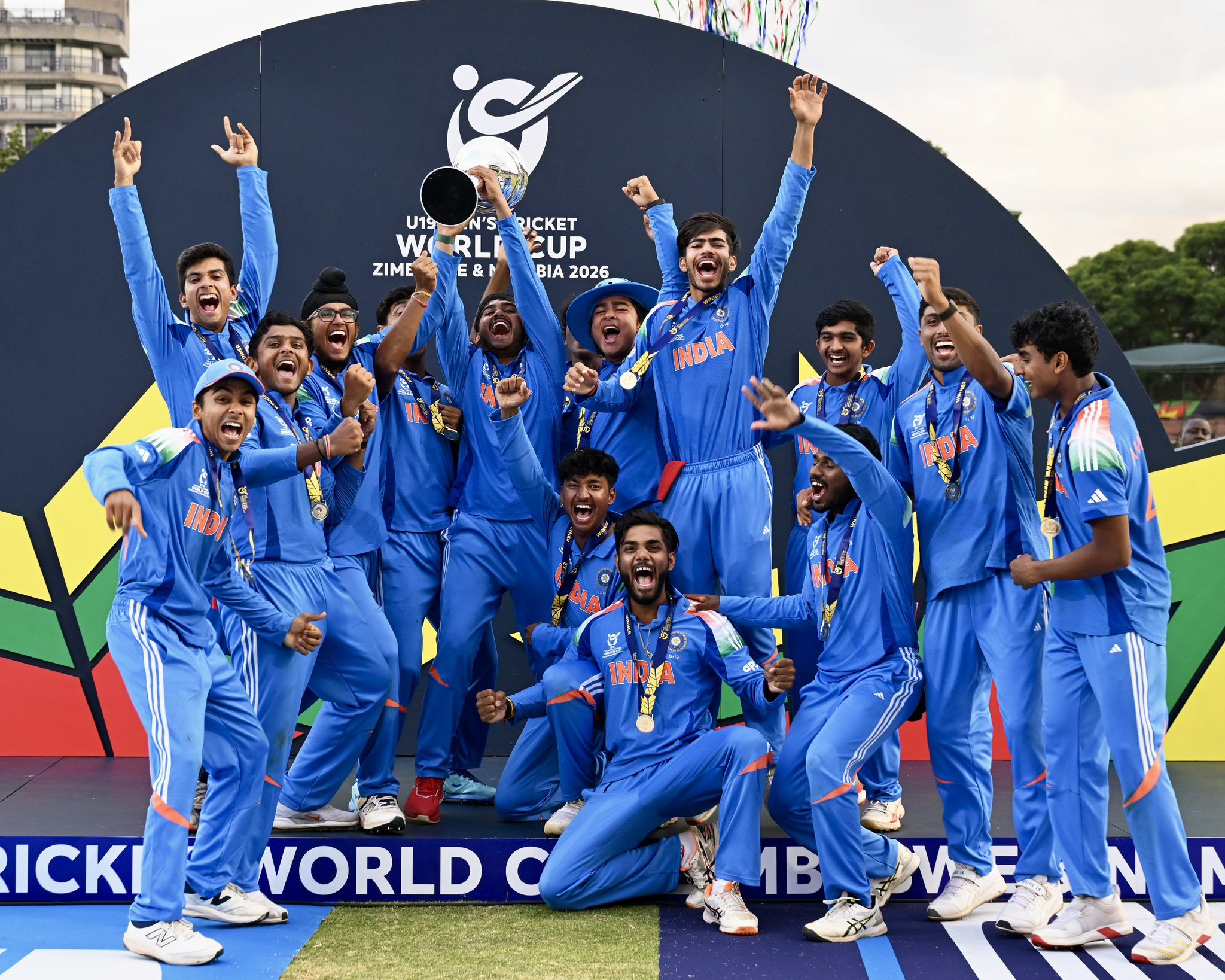 6th time U-19 World Cup Winners