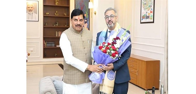 CM Dr. Yadav Meets Swiss Parliament Member Niklaus Samuel Gugger