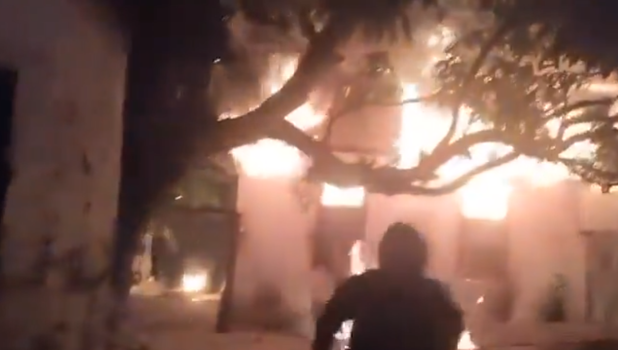 Tension grips Manipur's Ukhrul after militants set ablaze several houses