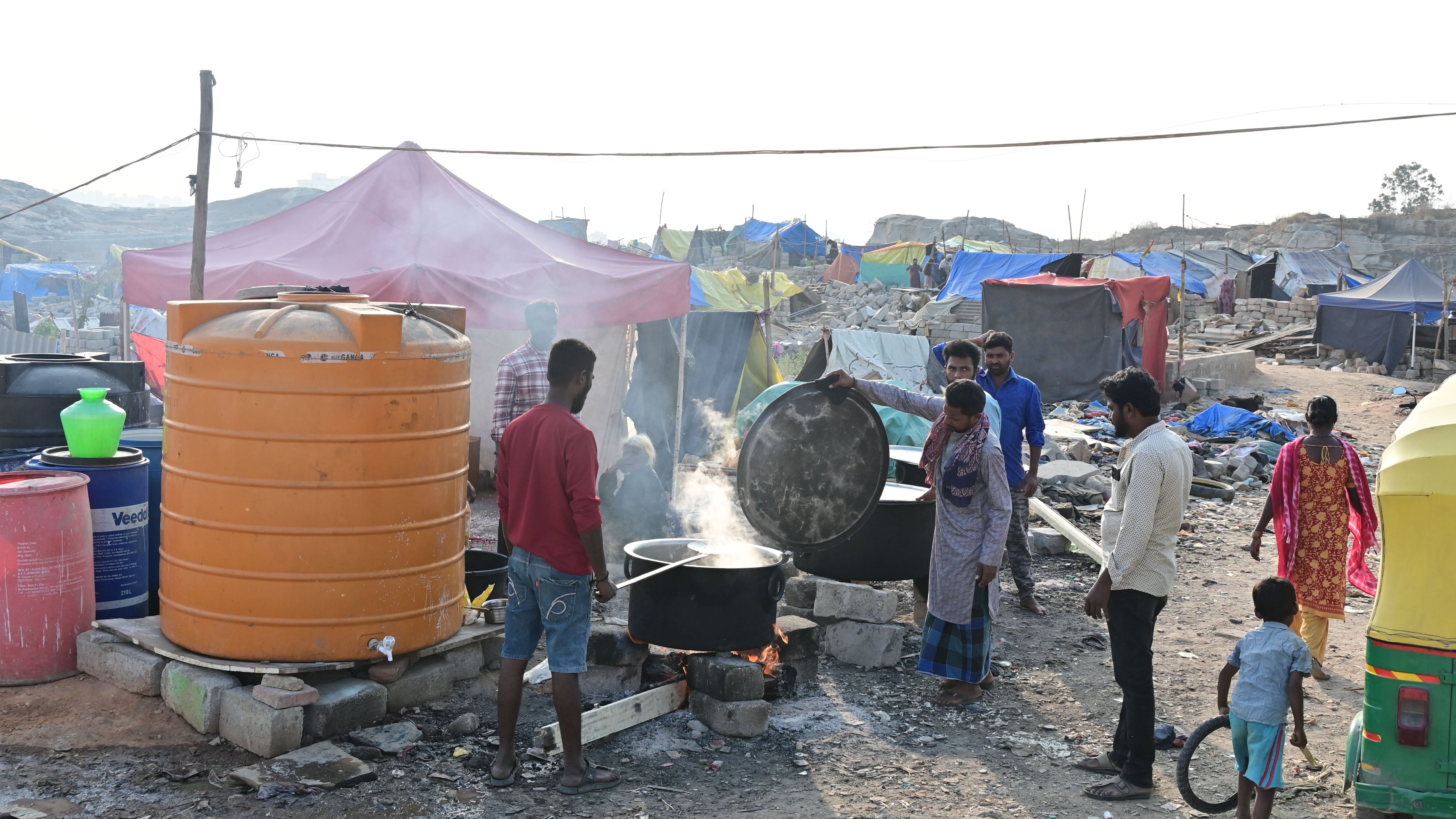 Bengaluru demolition drive: Devoid of shelter, still under shock; yet to return to work