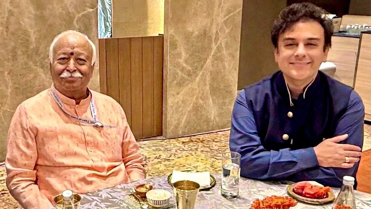 'RSS is anti-national': Congress slams Sangh chief Mohan Bhagwat over meal with Adnan Sami