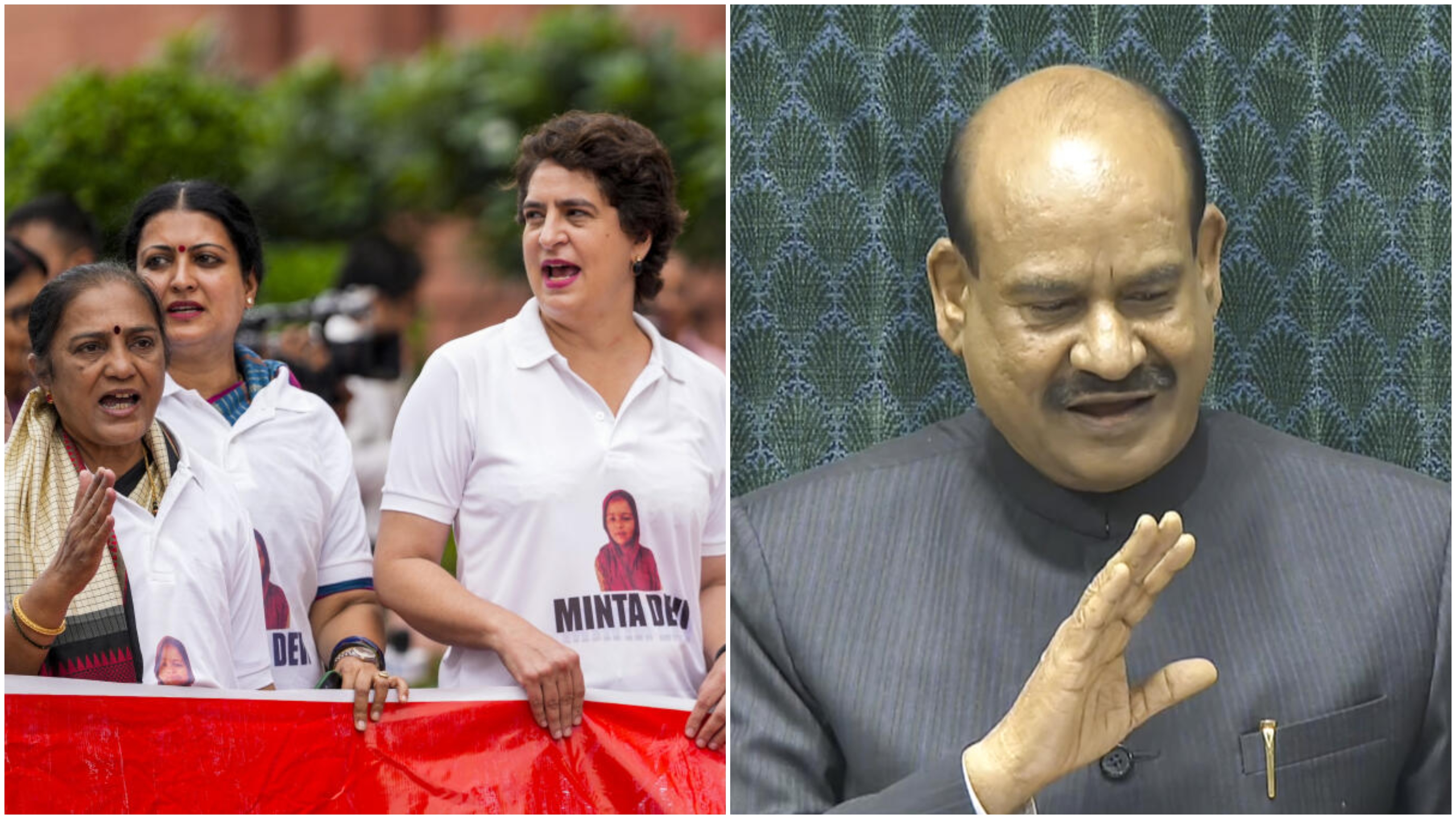 'You are under sustained pressure from BJP': Congress' women MPs write to Om Birla