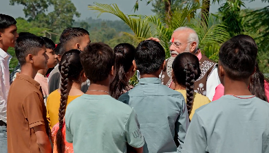 Use tech to hone skills, improve potential: PM Modi to students