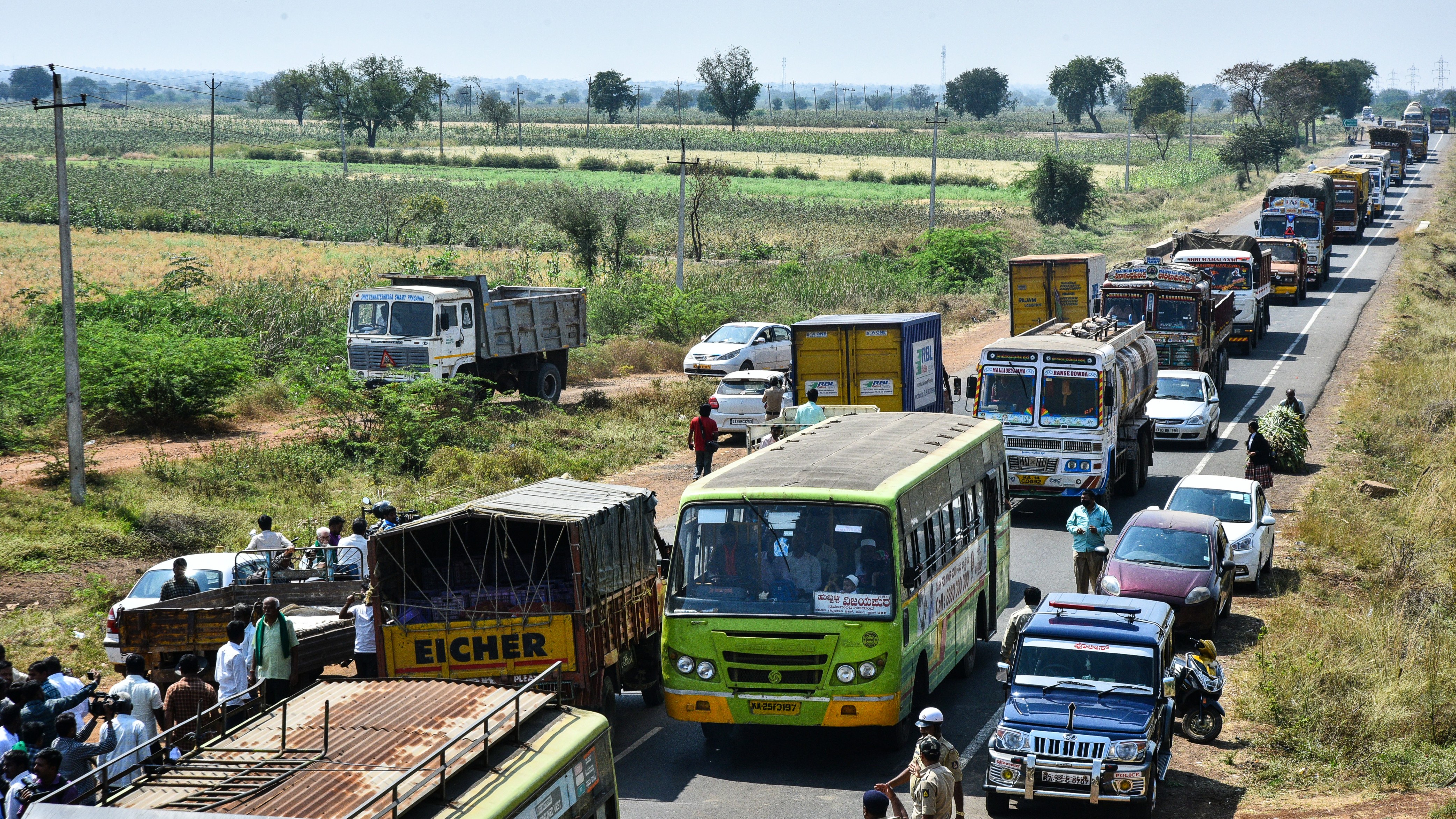 Preparations begin to widen Hubballi–Vijayapura highway