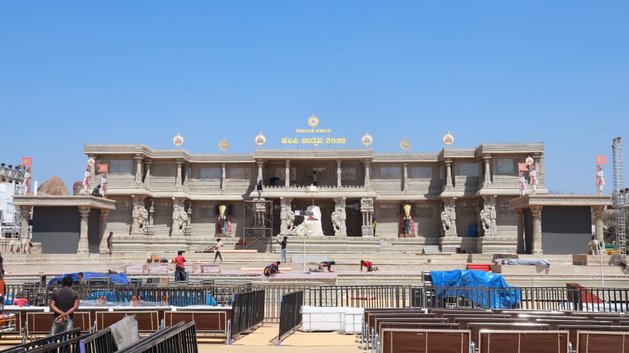 All set for grand Hampi Utsav from tomorrow