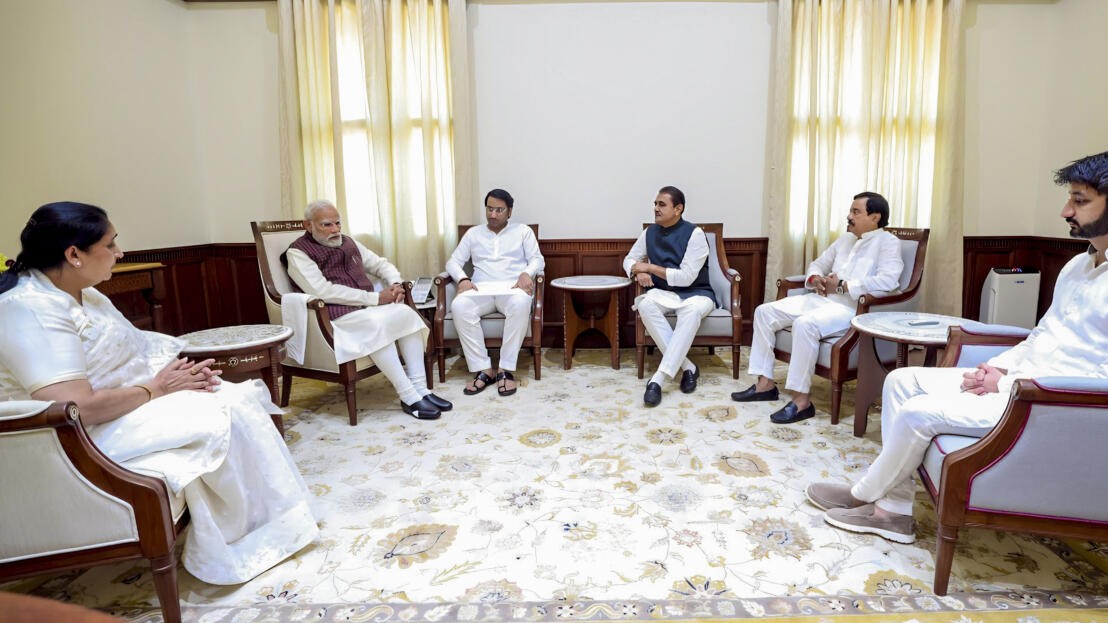 Sunetra Pawar meets PM Modi, Amit Shah amid buzz over NCP reunion