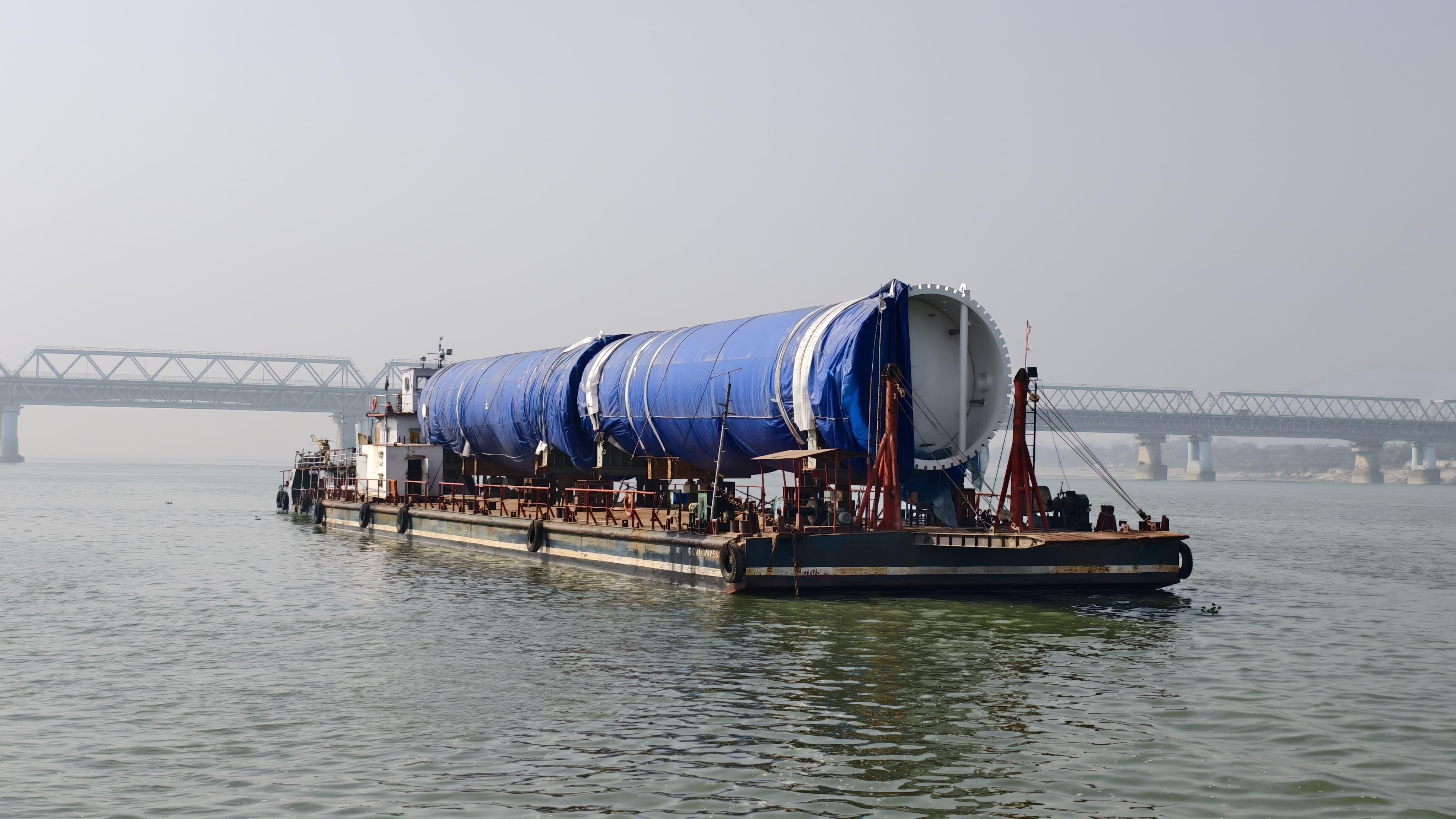 Cargo for Assam's first semi-conductor plant transported via Bangladesh waterways