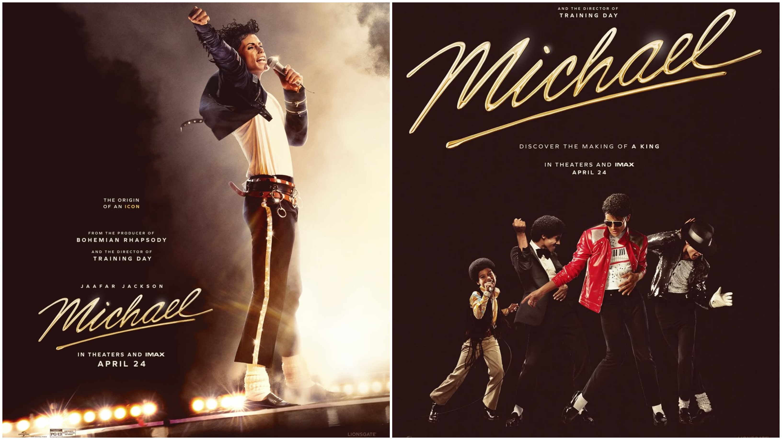 The poster of Michael.