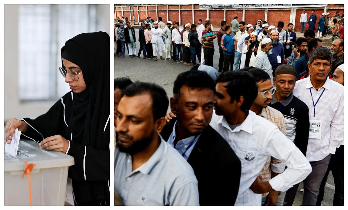 Sheikh Hasina: Bangladesh votes in its first parliamentary election since her 2024 ouster, with BNP and Jamaat-e-Islami leading the fray. Nearly 127 million voters, drones, and 1 million security personnel mark a high-stakes bid for stability likely.