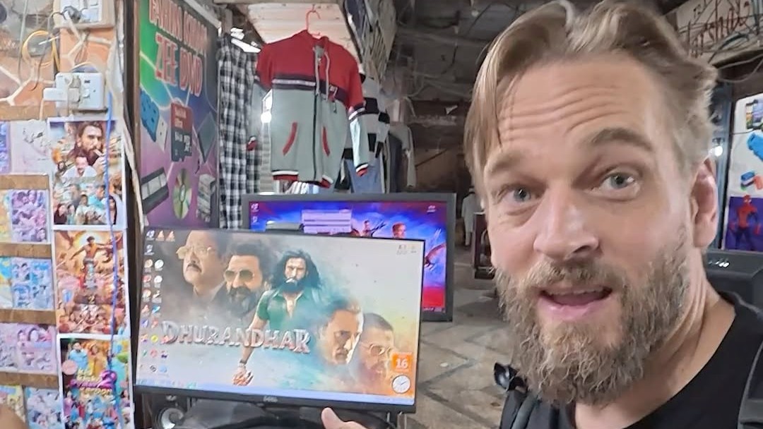 Watch | YouTuber exposes illegal sale of pirated 'Dhurandhar' in Pakistan despite ban
