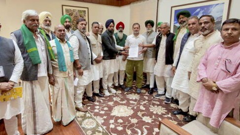 Rahul Gandhi meets leaders of farm unions, launching of movement against India-US trade deal discussed