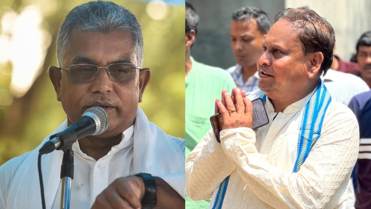 'No mosque will be built in name of Babar, society will not accept this': BJP's Dilip Ghosh on Humayun Kabir