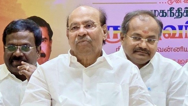PMK founder Ramadoss alleges attempts by expelled members to oust him from politics