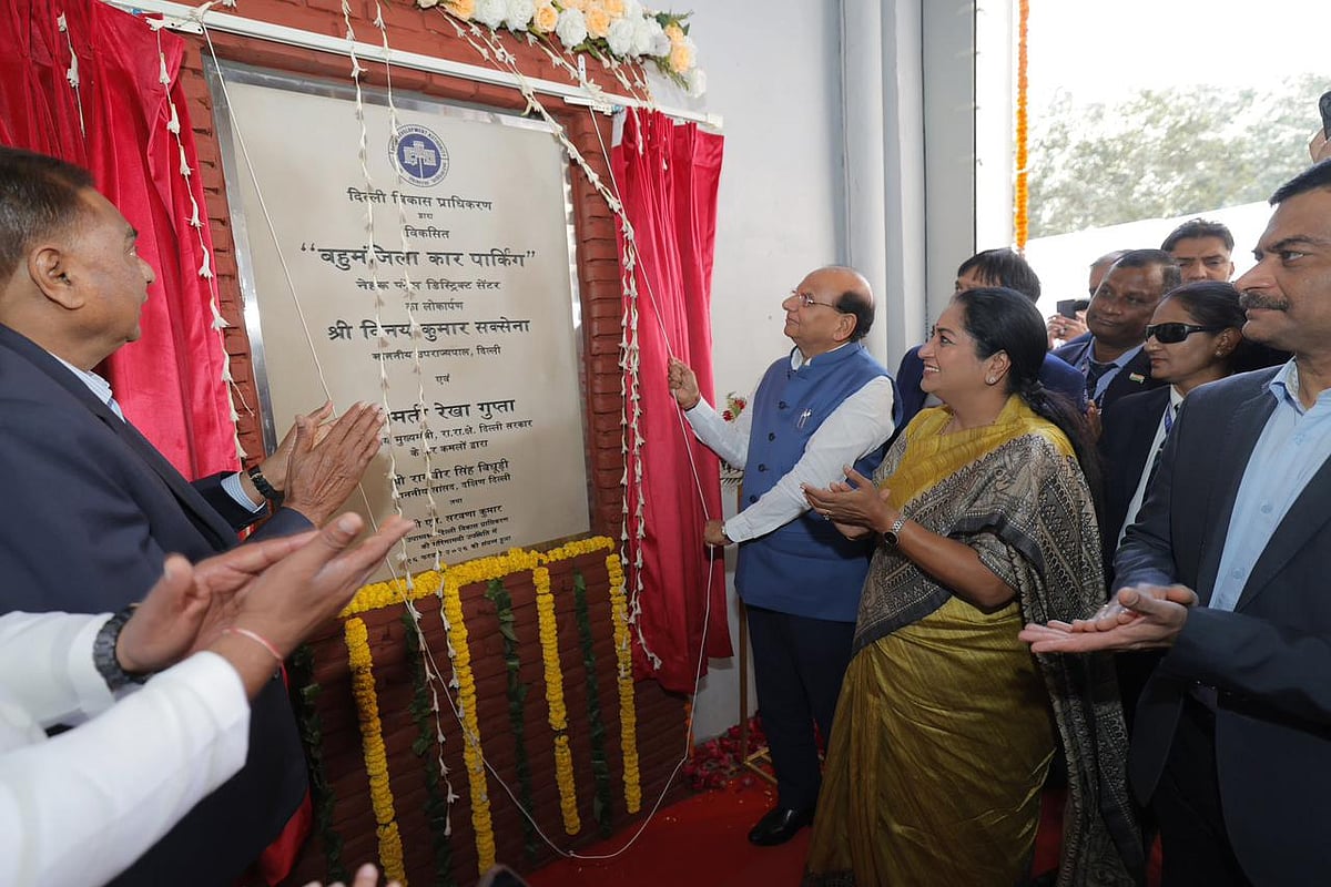 Delhi Government Inaugurates Modern Multi-Level Car Parking at Nehru Place