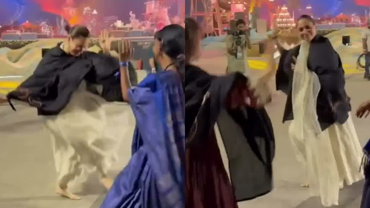 Watch: Tamannaah Bhatia seen dancing in spiritual bliss at Adiyogi during Isha Foundation’s Mahashivratri