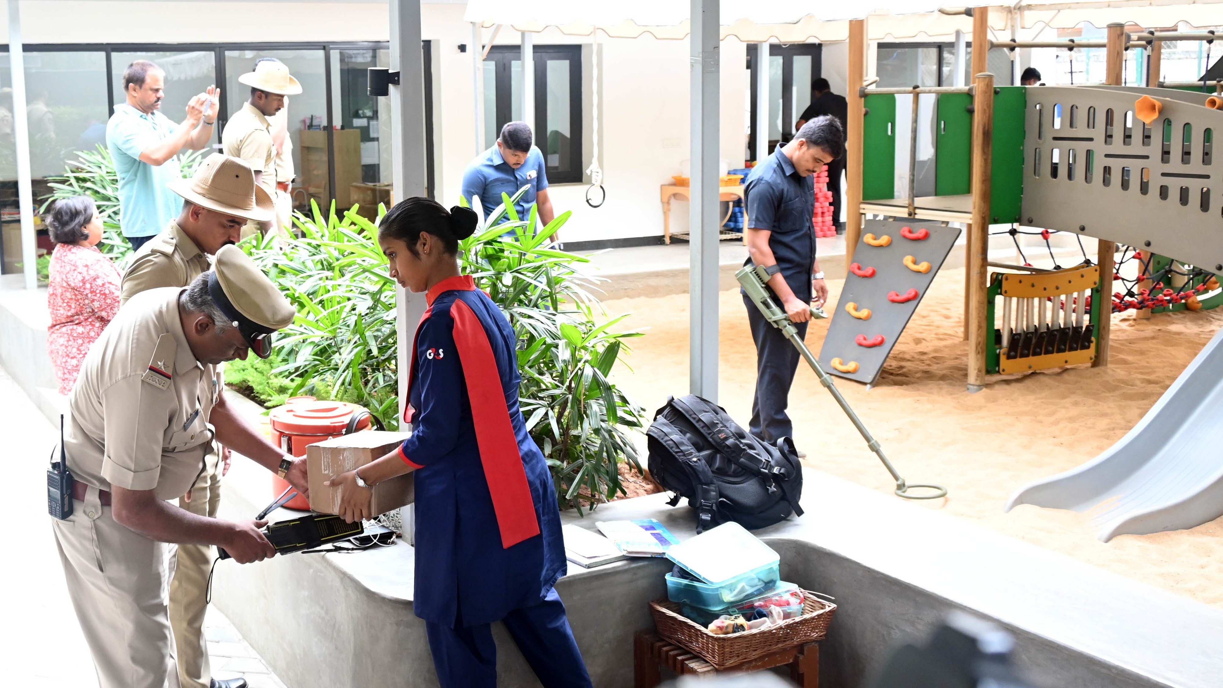 25 schools in Ahmedabad and Vadodara receive bomb threat emails; searches underway