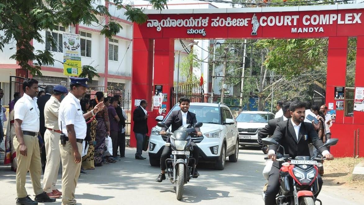 Hoax bomb threat mails to district courts in Hassan, Mandya