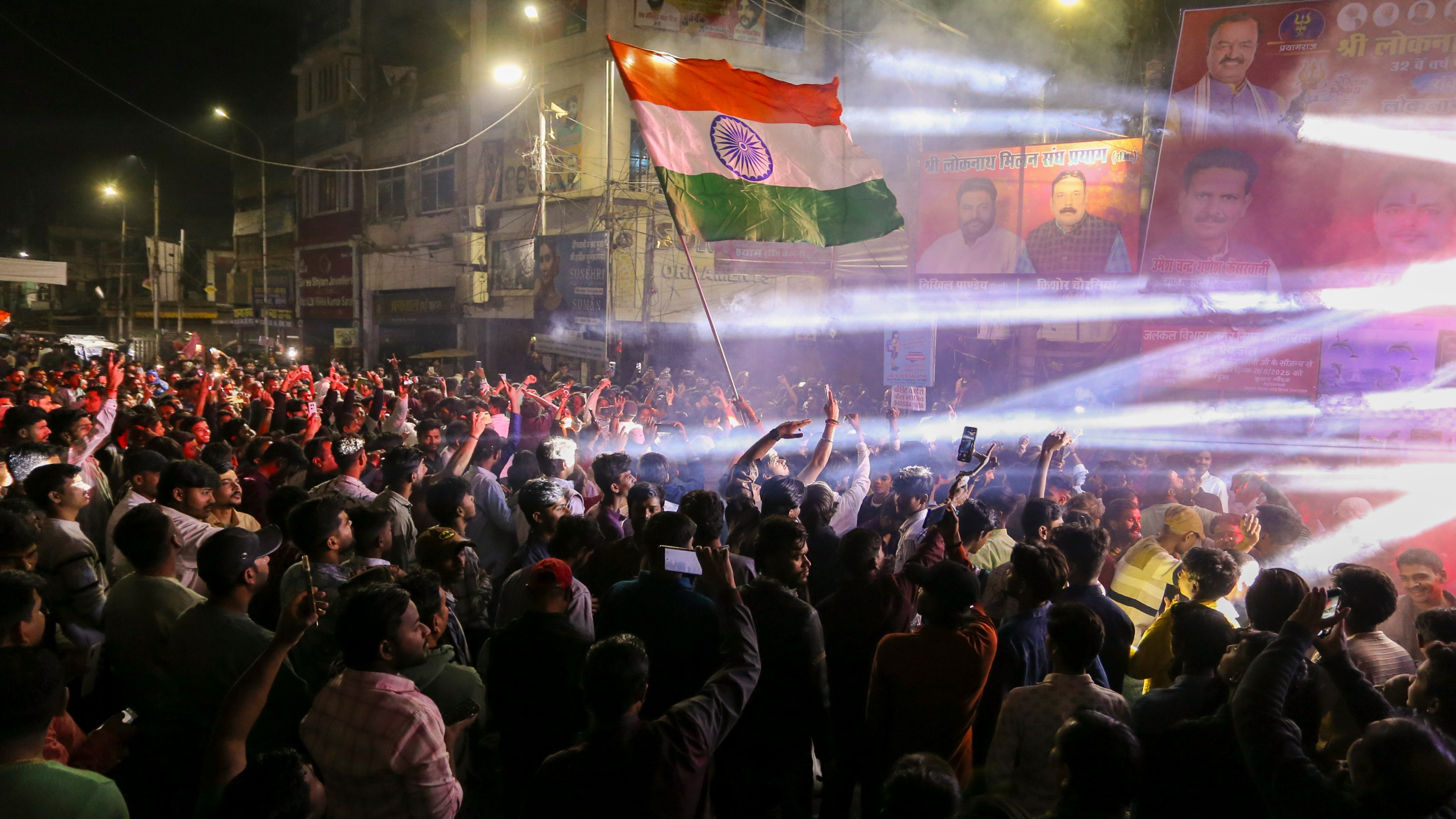 India beats Pakistan in T20 World Cup; Fans celebrate historic win