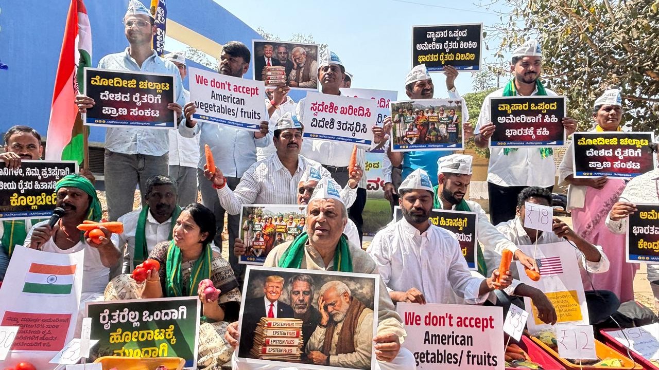 Indo-US trade deal a ‘death warrant’ for farmers: AAP