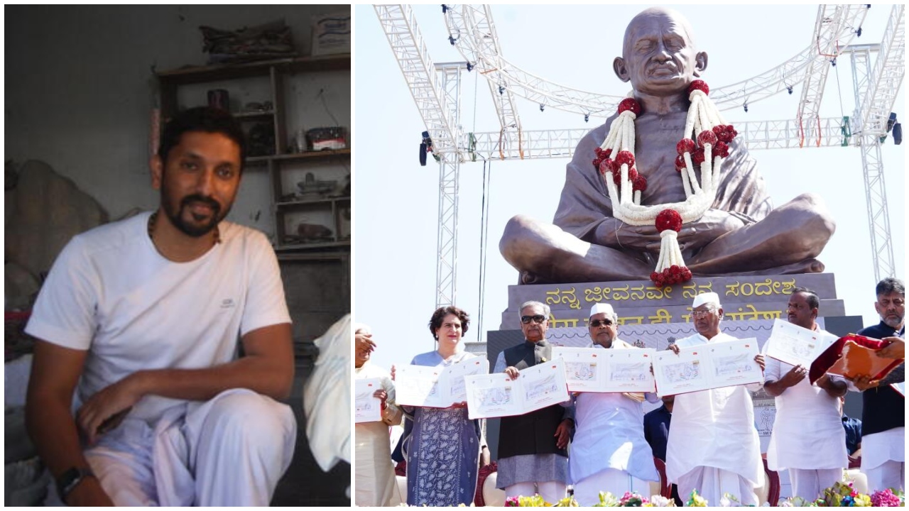 Karnataka govt asks Ram Lalla idol sculptor Arun Yogiraj to create 87 pillars to mark Gandhi's ties to state