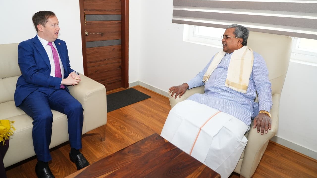 US Ambassador Sergio Gor meets Karnataka CM Siddaramaiah; holds discussions on matters of mutual interest