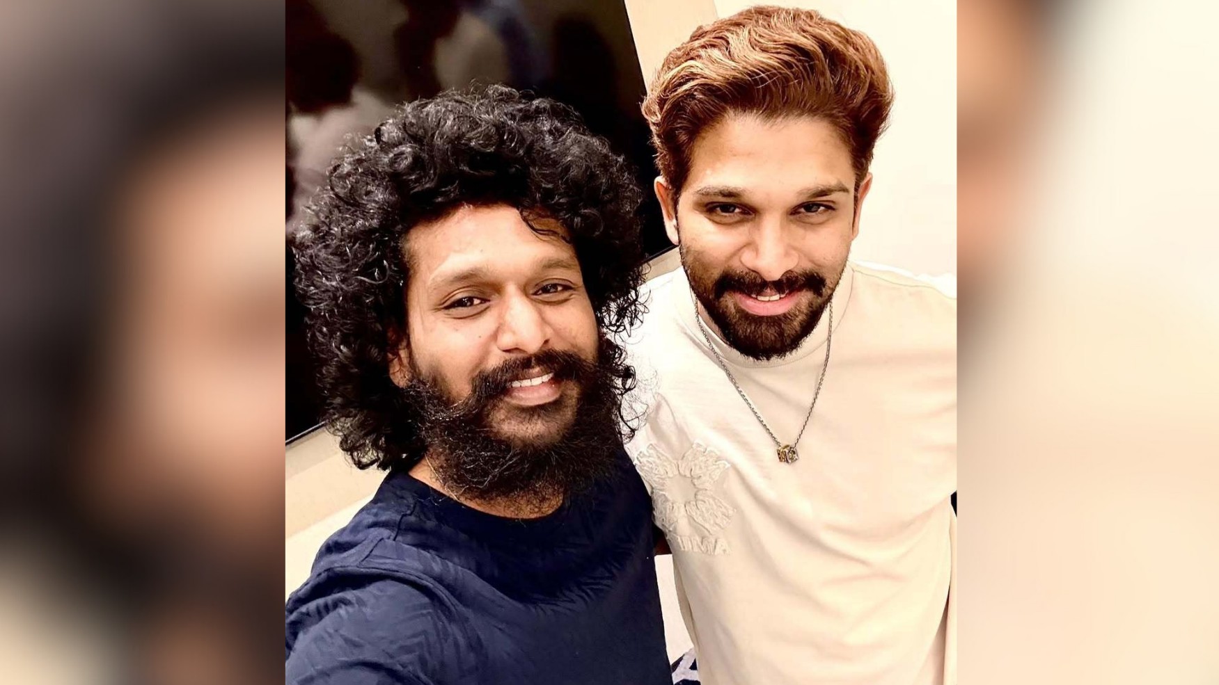Lokesh Kanagaraj and Allu Arjun celebrate 'AA23' theme's success with viral selfie