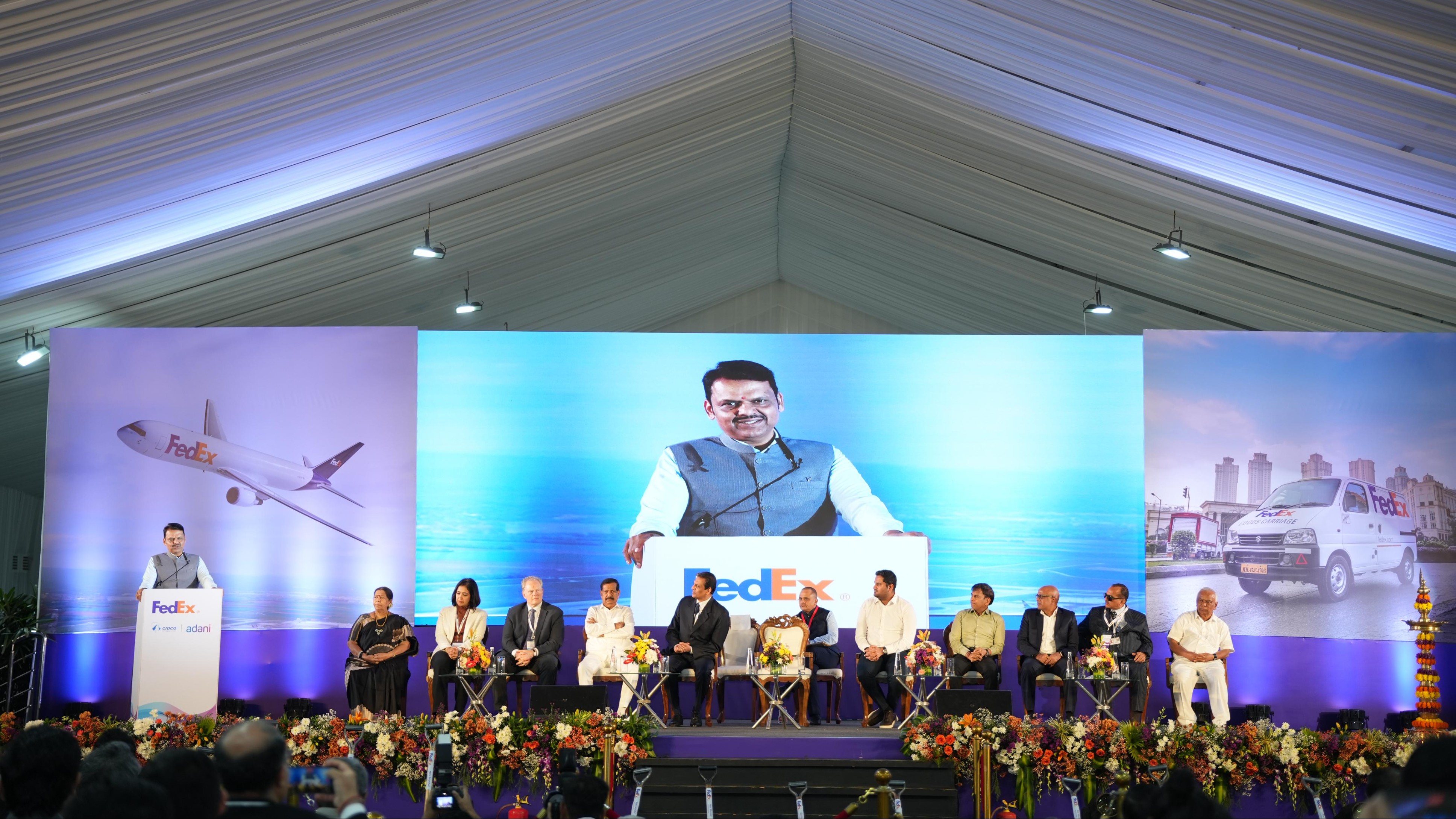 Maharashtra CM Devendra Fadnavis addressing the event. 