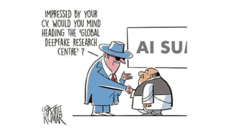 DH Toon | 'Global Deepfake Research Centre'