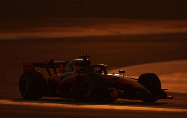 McLaren's Oscar Piastri during pre season testing.