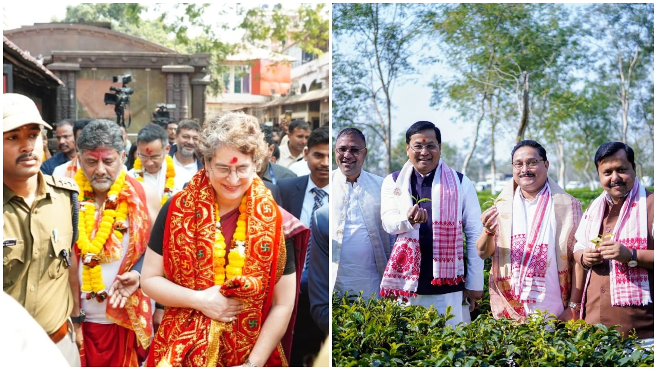 Assam polls: Congress leans on Priyanka, DK Shivakumar to counter BJP's 'infiltrator' narrative