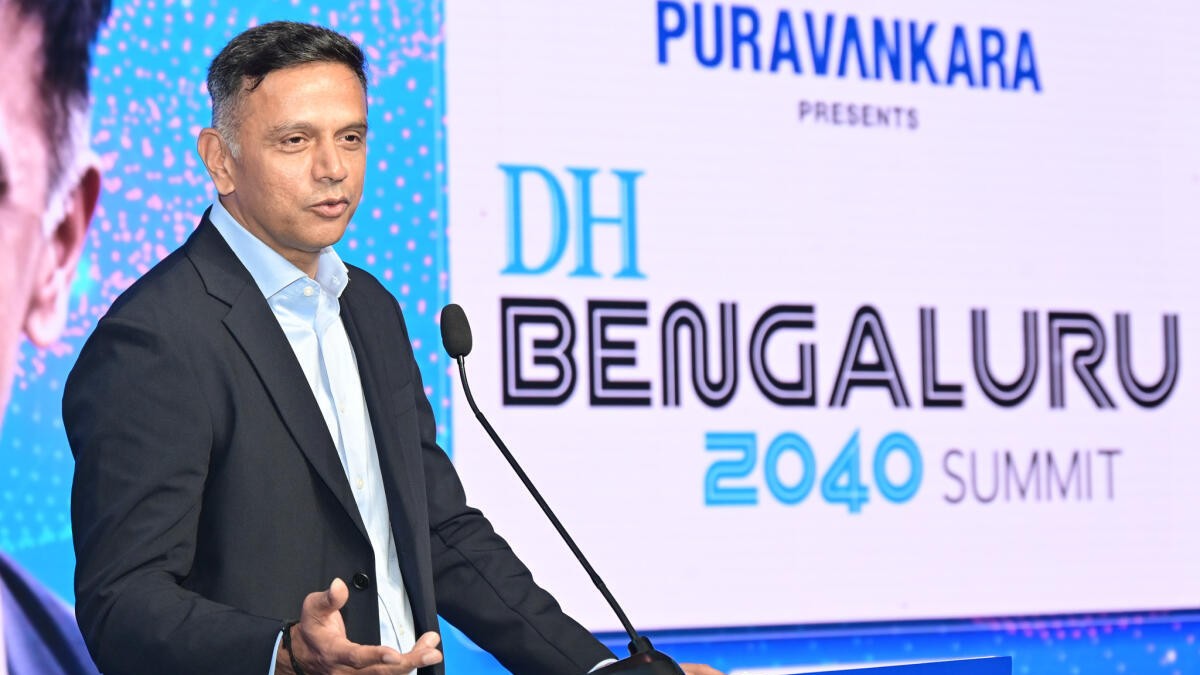 DH Bengaluru 2040 Summit| Dravid recalls encouragement he got from seeing his name in newspaper as a young cricketer