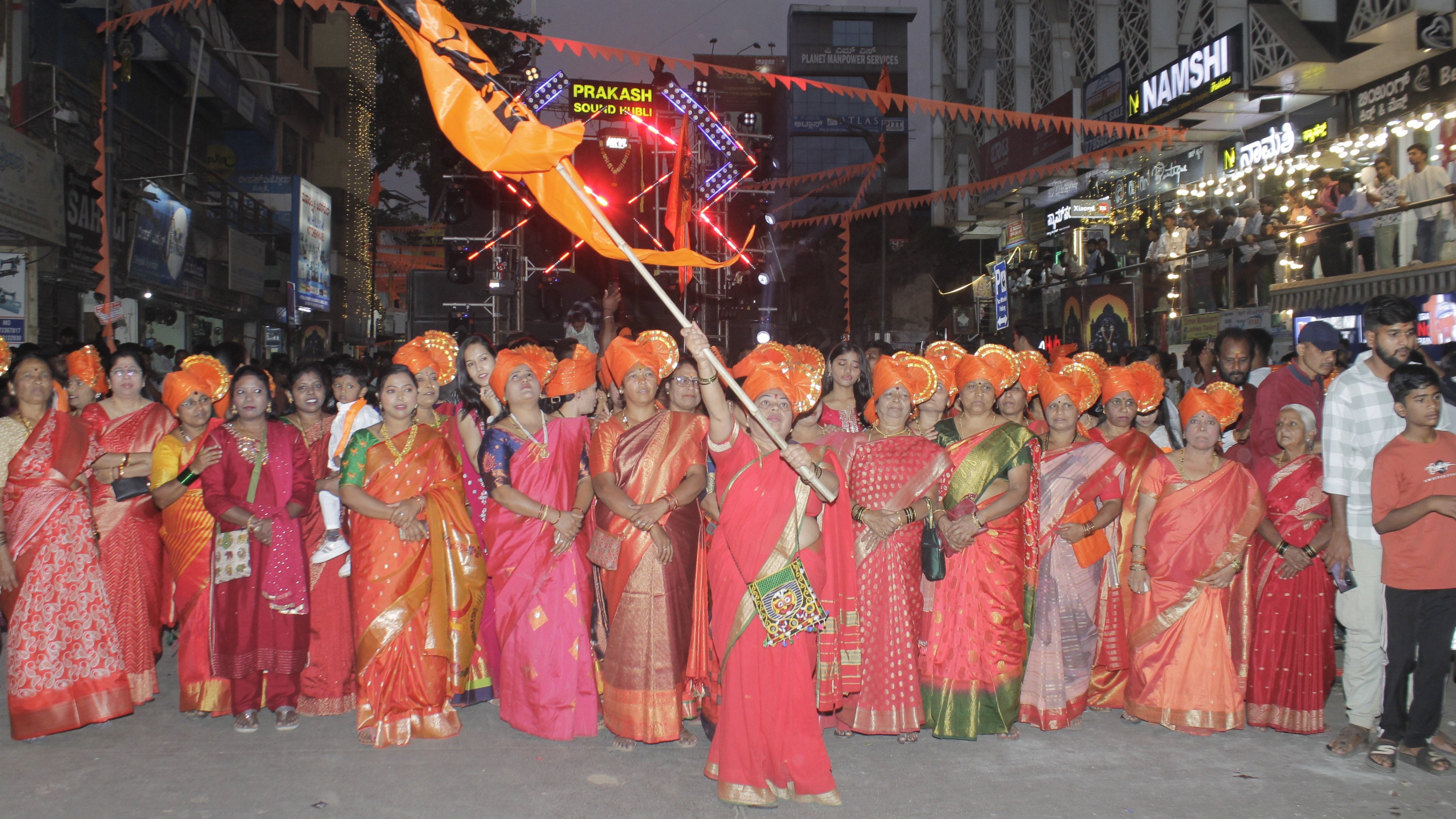 Shivaji Jayanti celebrated with gusto in Hubballi-Dharwad