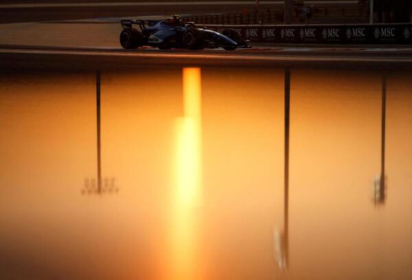 Williams' Carlos Sainz Jr. during the pre season testing.