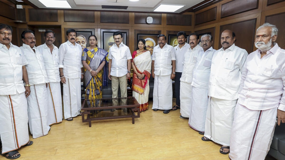 DMK to kick-off seat-sharing talks with allies on Sunday