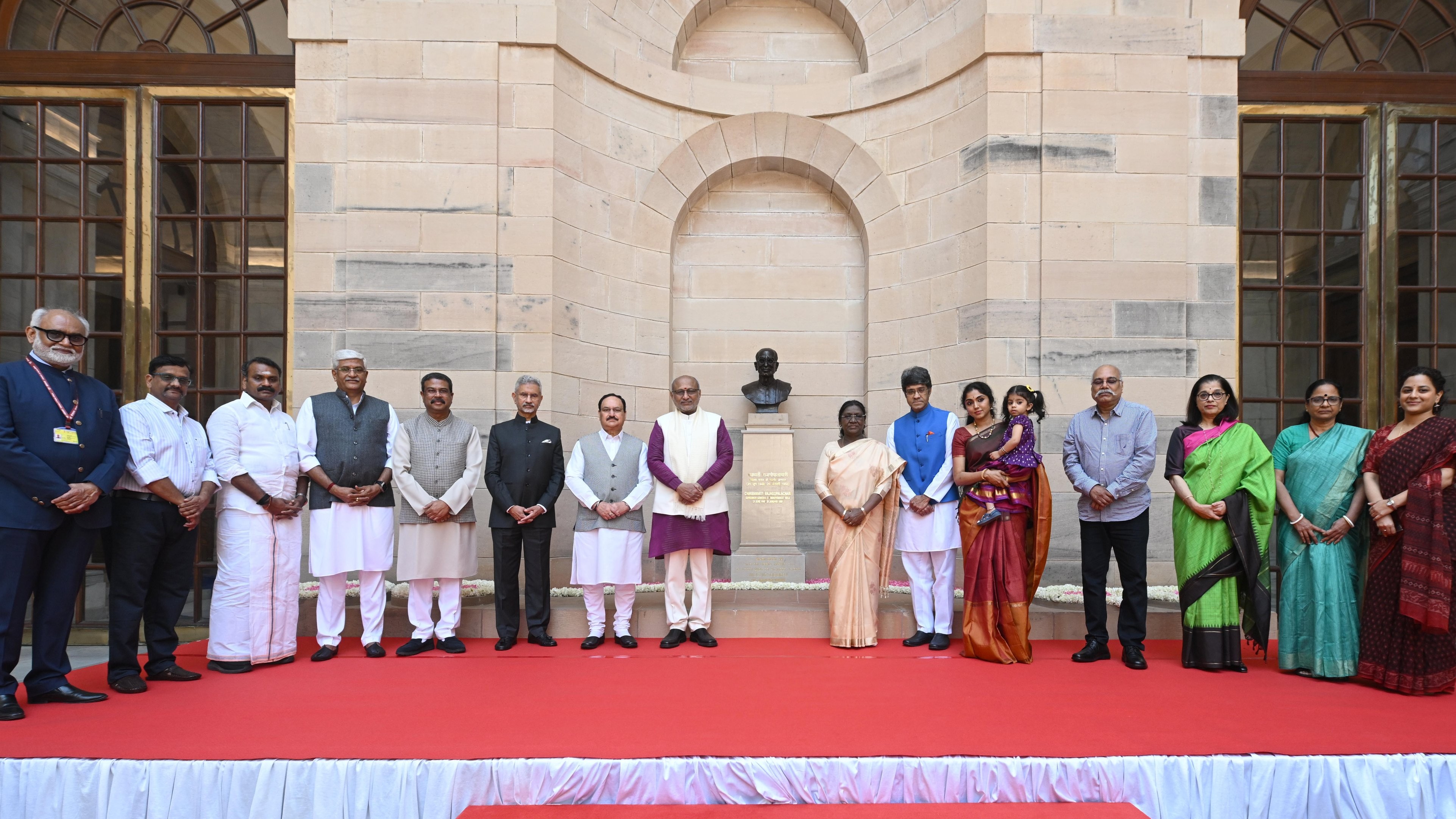 PM Modi lauds unveiling of bust of Chakravarti Rajagopalachari at Rashtrapati Bhavan