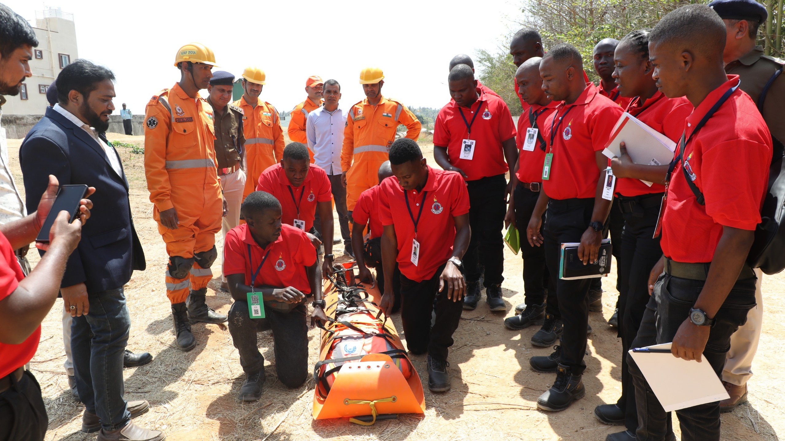 Tanzanian delegates train in railway disaster management at Bengaluru's IRIDM
