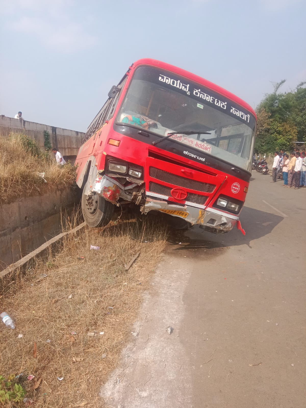 Accident black-spots identified by the NWKRTC. 