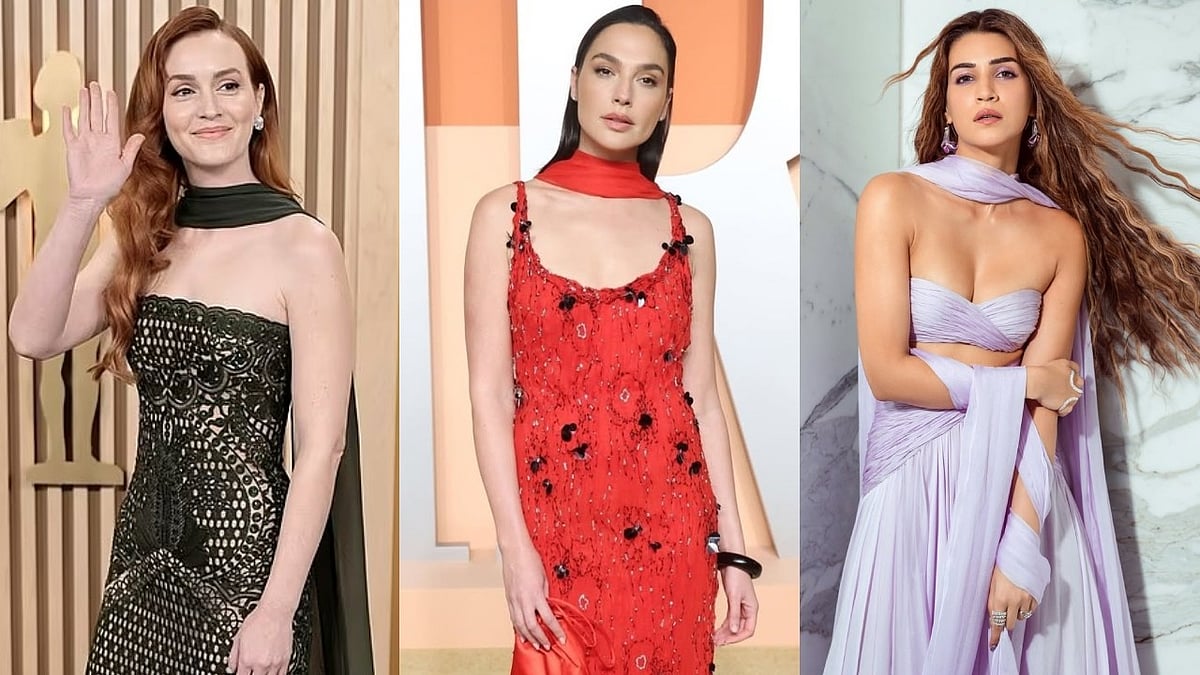 Dupatta Trend 2026: Gal Gadot to Kriti Sanon Lead Global Fashion Movement