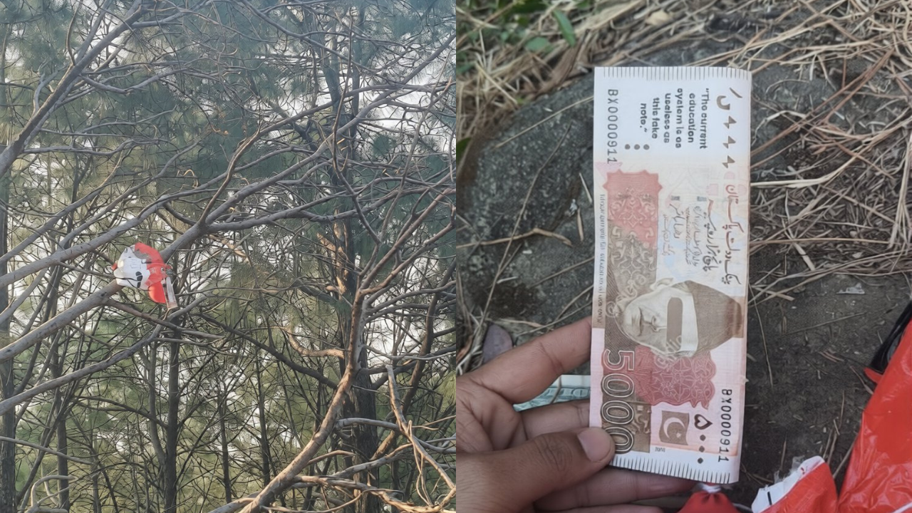 Pak balloons with foreign currency notes attached to them recovered in J-K’s Akhnoor