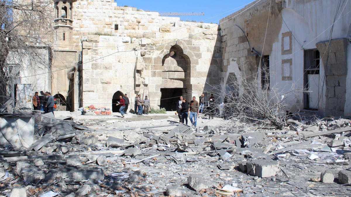 Islamic State claims responsibility for attack on Syrian army HQ that killed soldier