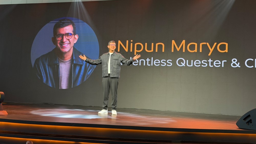Nipun Marya, CEO, iQOO at iQOO 15R launch in Bengaluru, on Tuesday (February 24), 2026.