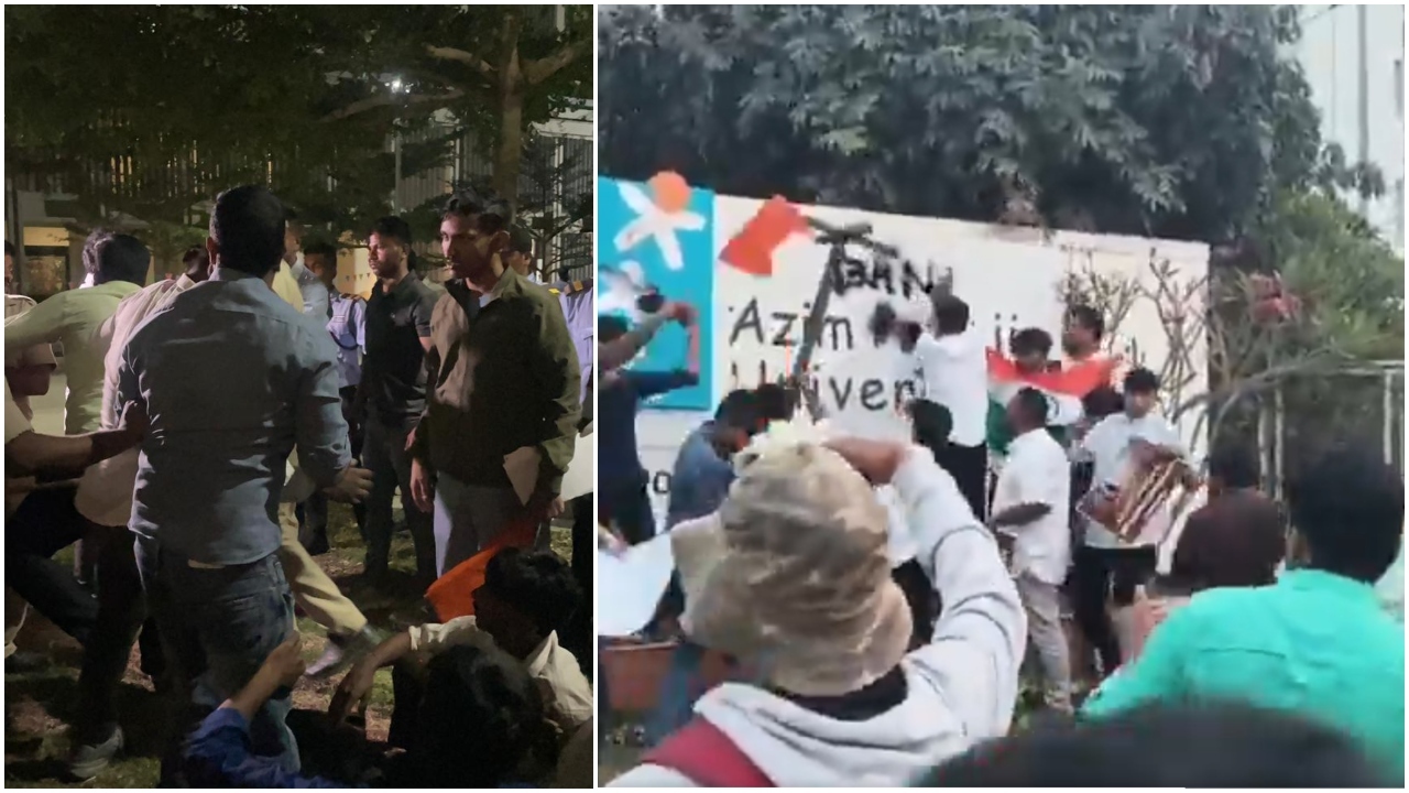 ABVP activists vandalise Azim Premji University campus, assault students over Kashmir discussion