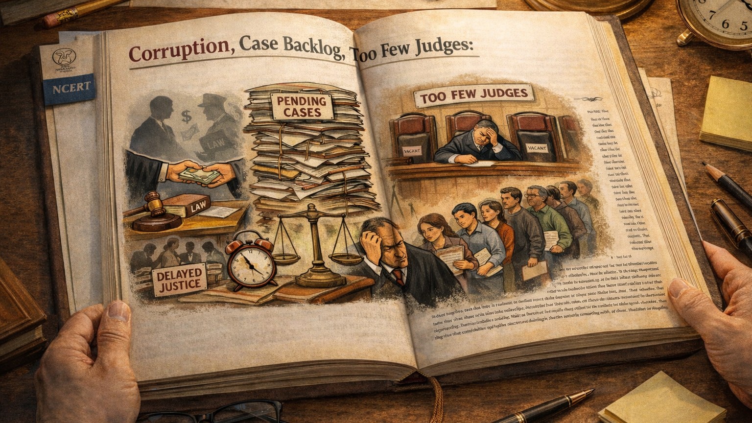 Corruption, case backlog, too few judges: NCERT book lists challenges in judicial system