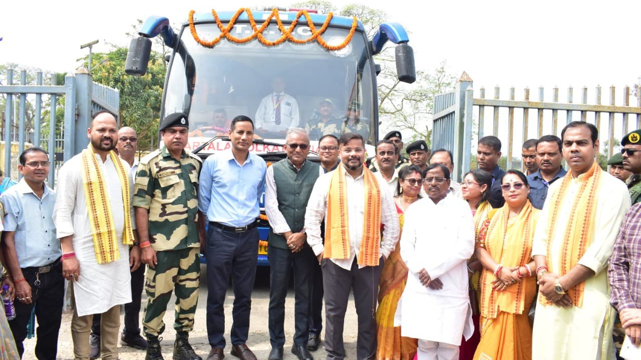 Kolkata-Agartala via Dhaka bus service resumes after 18-month hiatus