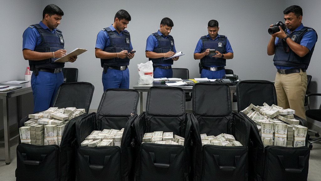 Record cash of Rs 4 crore seized from Odisha flat of officer arrested in corruption case